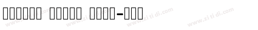 Miriam Libre Bold字体转换